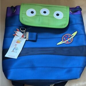 Harveys Blue and Green Alien Kids Bag